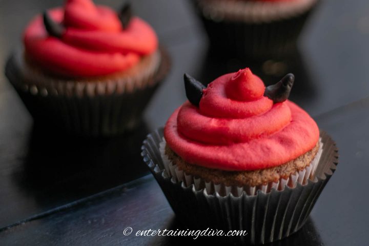 devilish cupcakes