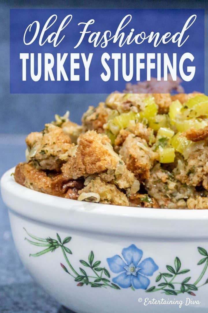 Old Fashioned Celery and Sage Turkey Stuffing Recipe