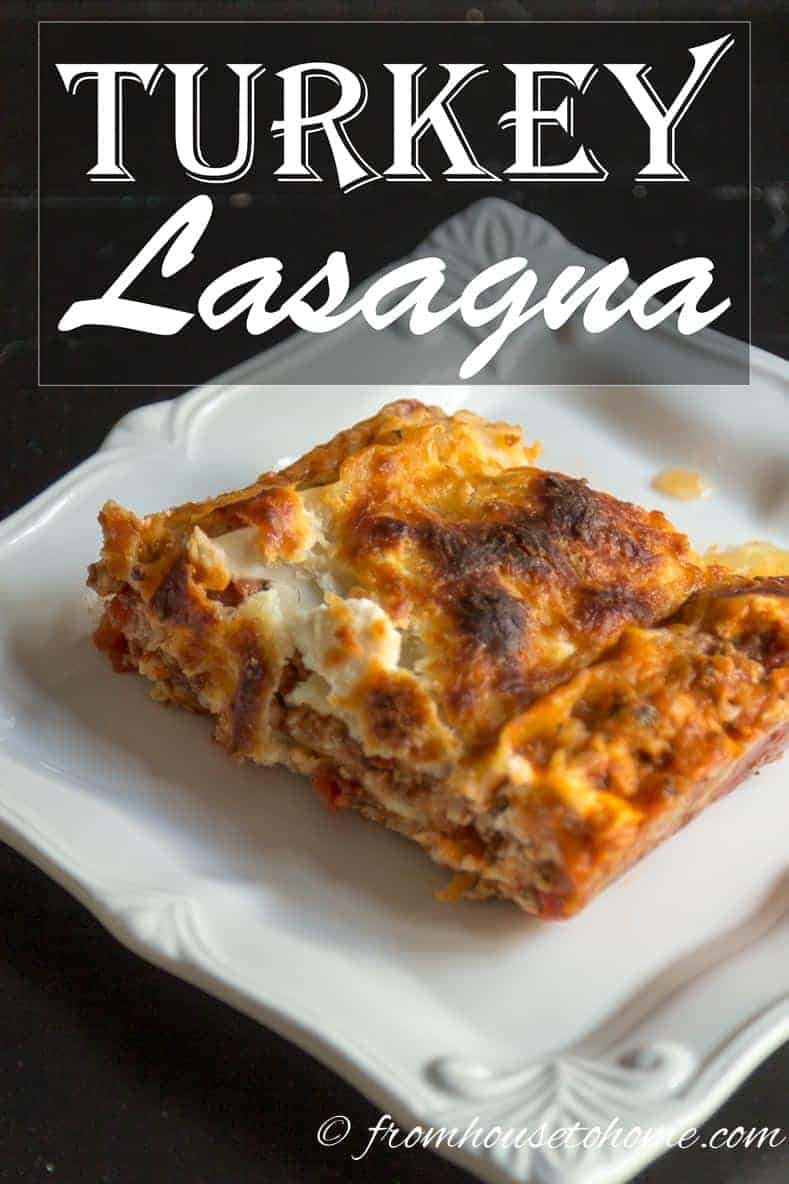 Traditional Lasagna | www.entertainingdiva.com/recipes