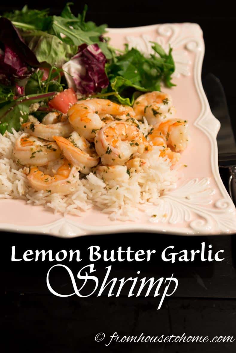 Lemon Butter Garlic Shrimp