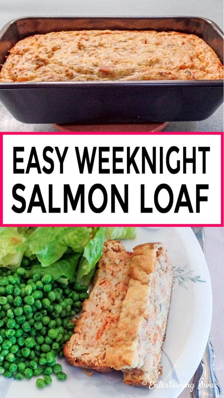 Easy weeknight salmon loaf