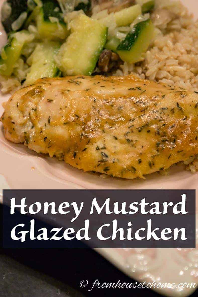 Honey Mustard Glazed Chicken