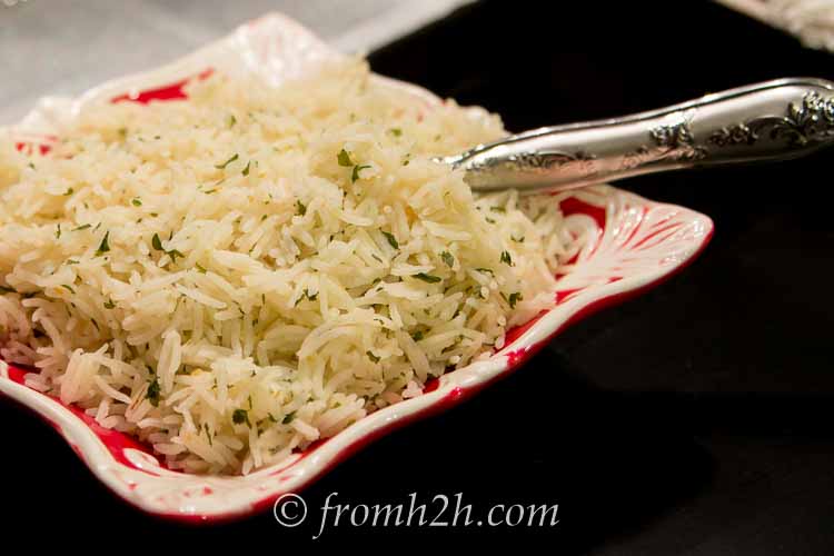 Simplified Rice Pilaf: Great flavor in less time