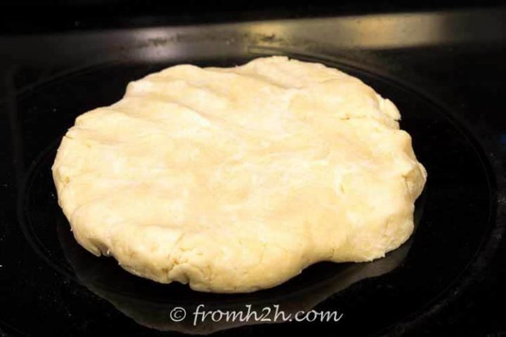 Form the dough into a disc | No-Fail Pie Crust Pastry
