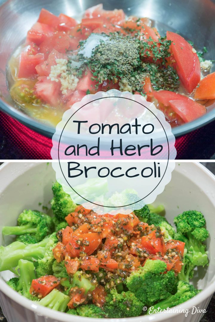 Tomato and herb broccoli recipe