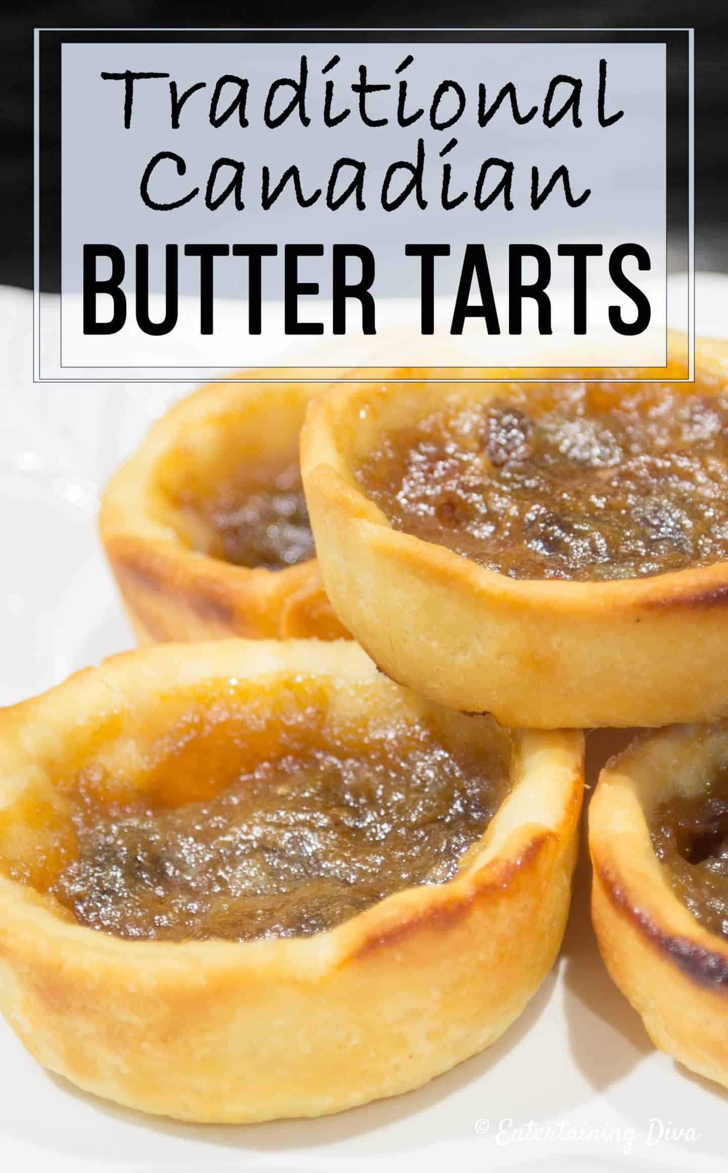 Canadian butter tarts recipe