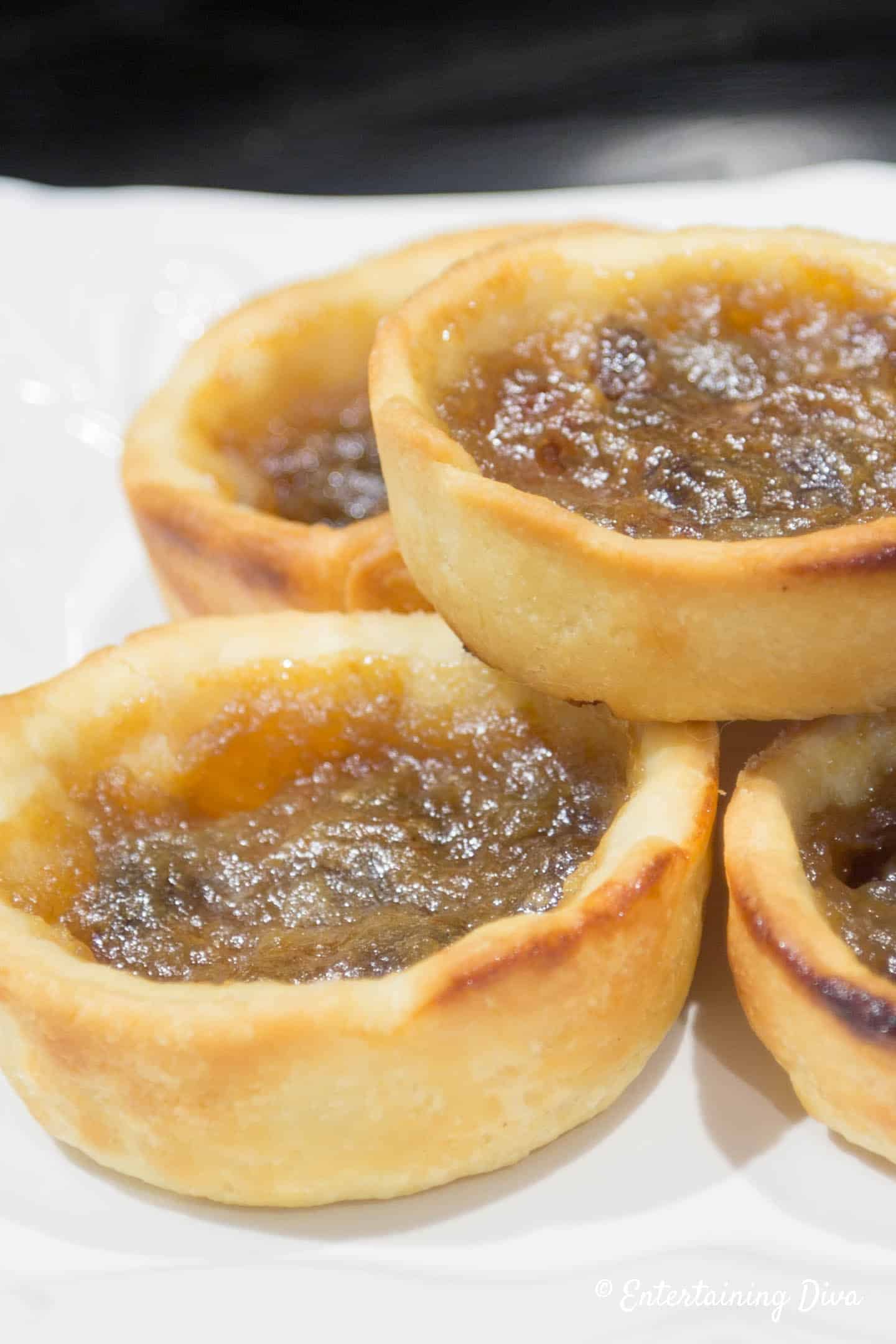 Traditional Canadian butter tarts