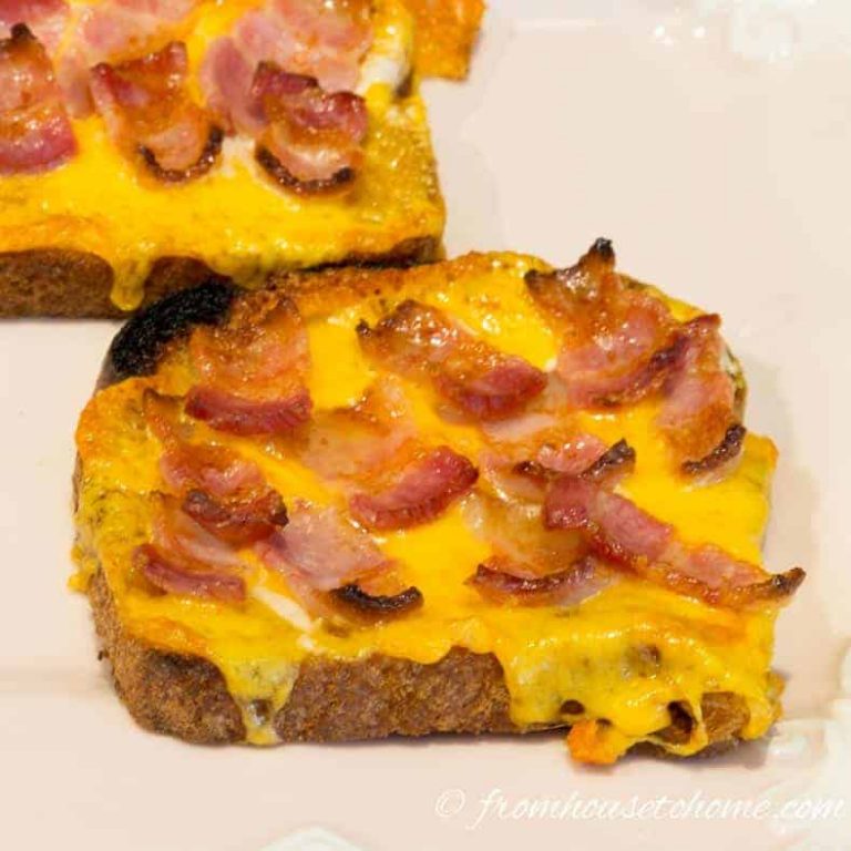 Bacon Grilled Cheese Sandwiches (the easy way)
