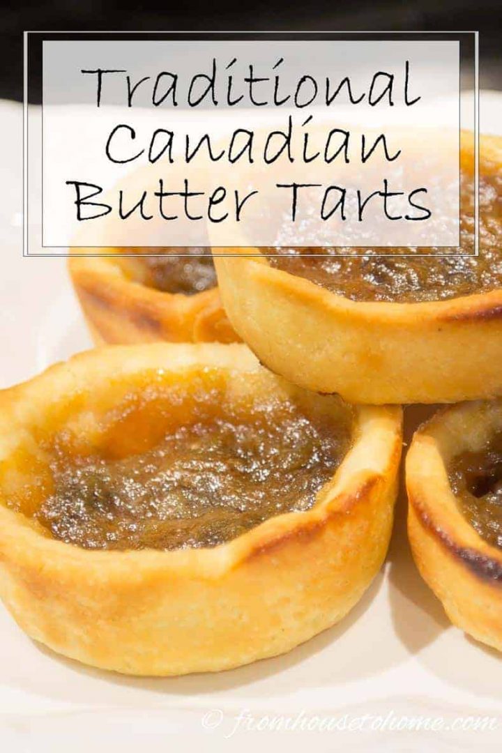Traditional Canadian Butter Tarts