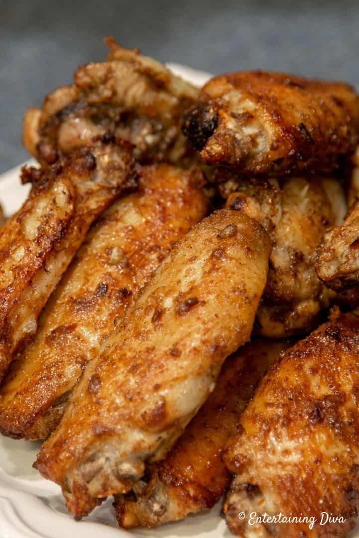 Gluten free Asian spice chicken wings can be either baked or grilled