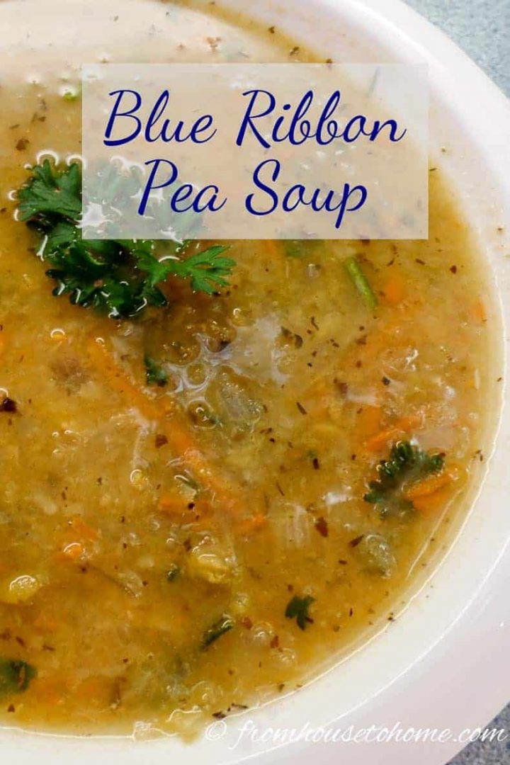 Blue Ribbon Pea Soup