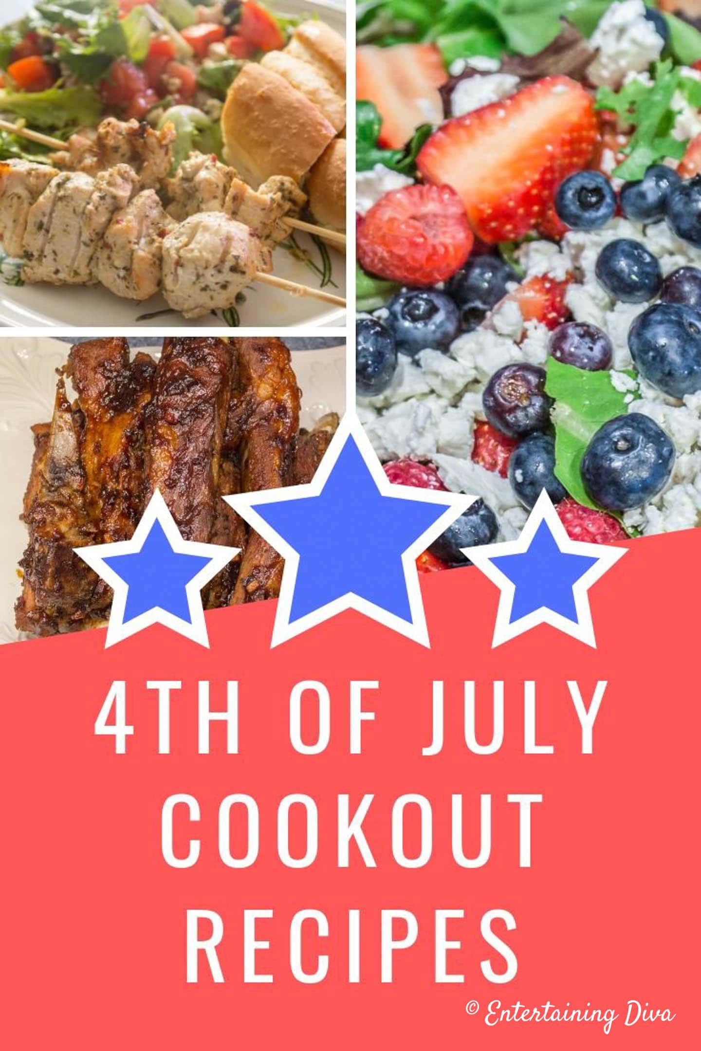Best 4th of July Menu For a Cookout - Entertaining Diva