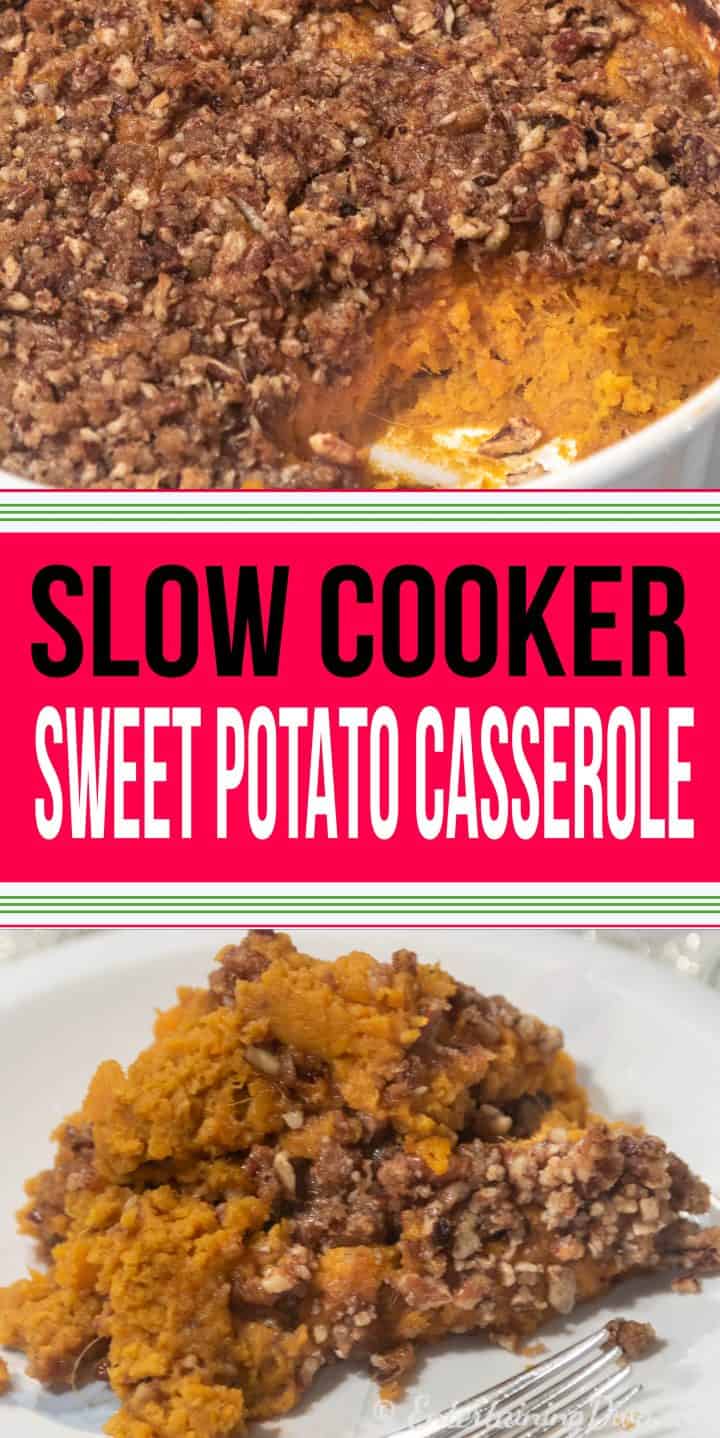 Southern slow cooker sweet potato casserole recipe
