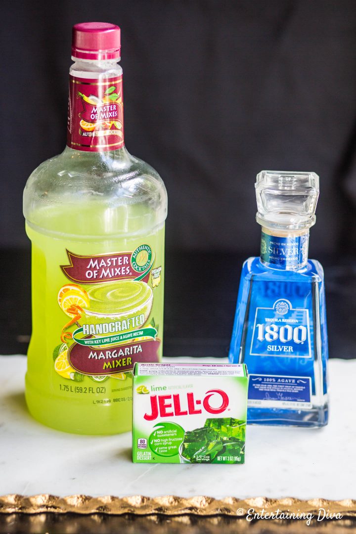 Margarita jello shots ingredients