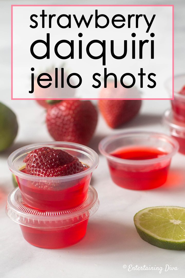 strawberry daiquiri jello shots recipe