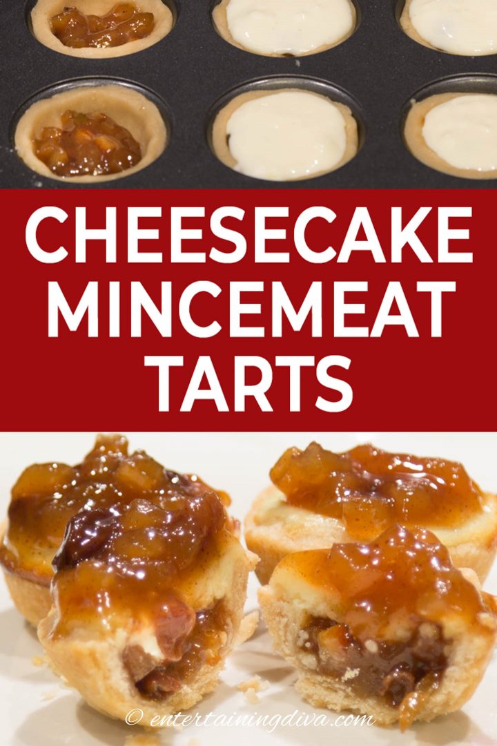 cheesecake mincemeat tarts