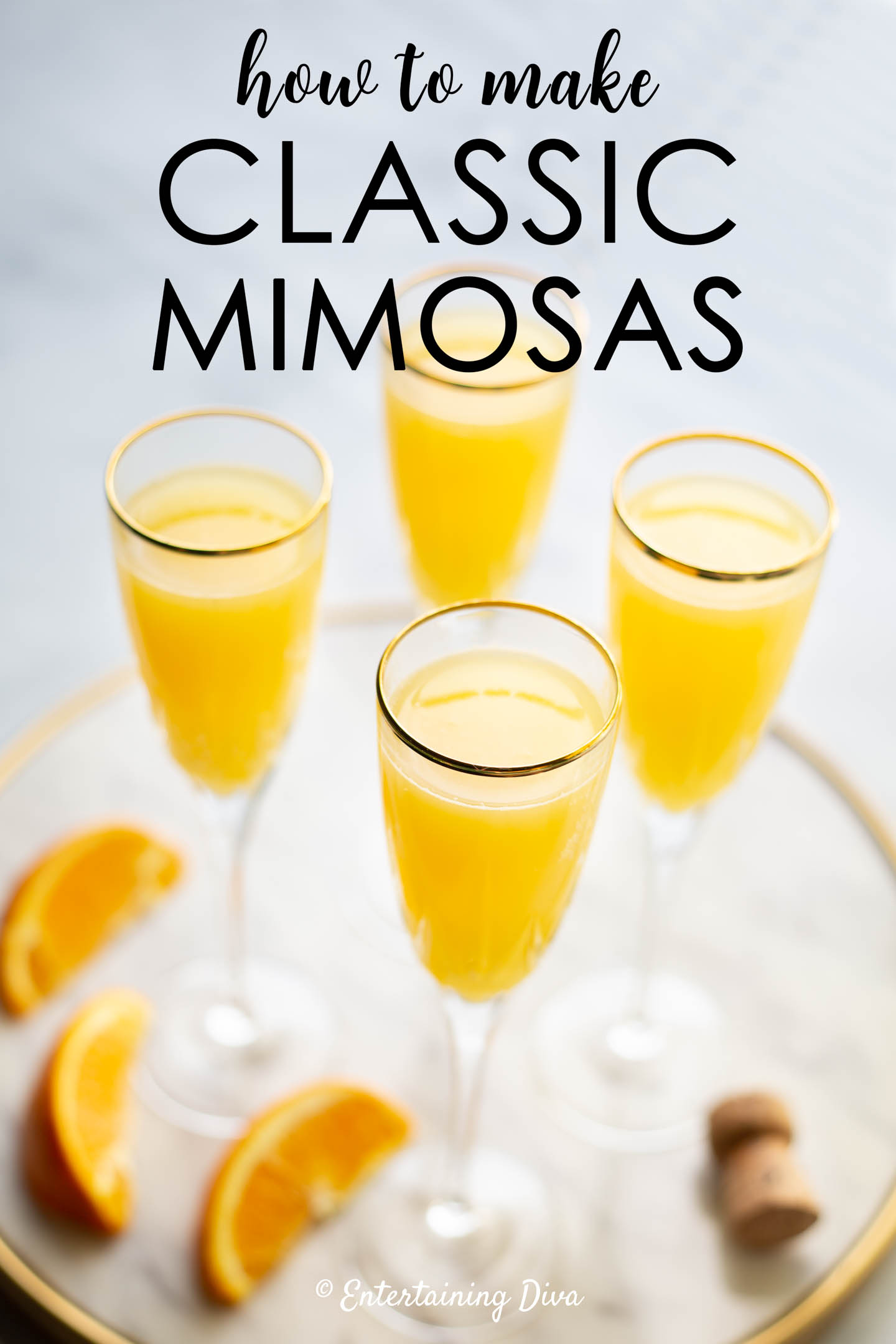 Classic mimosa recipe