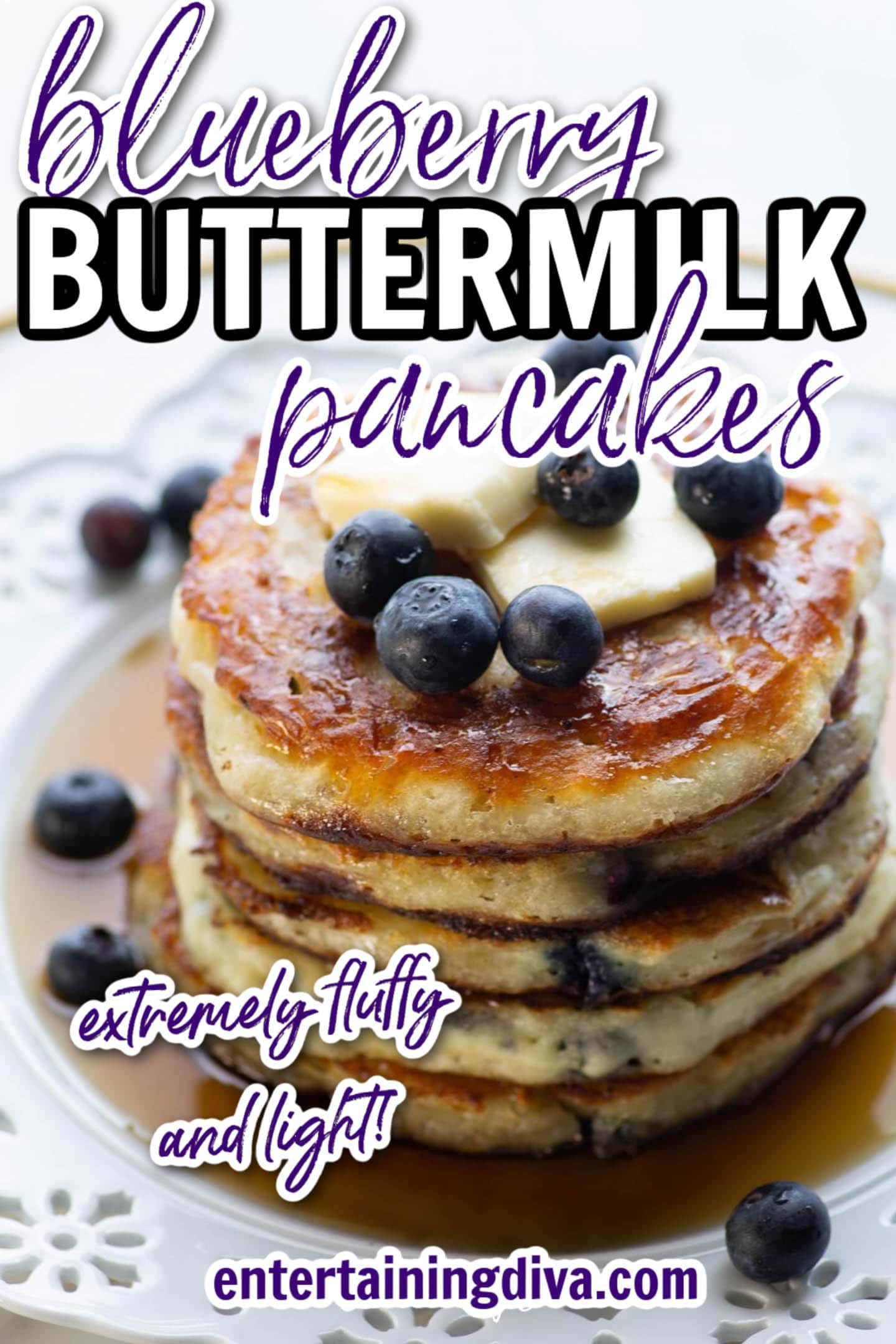 blueberry buttermilk pancakes