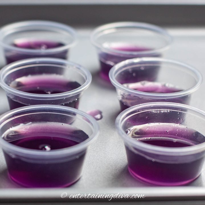 purple jello shots