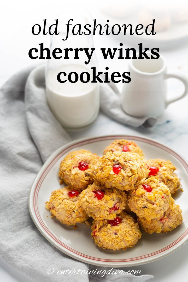 old fashioned cherry winks cookie recipe