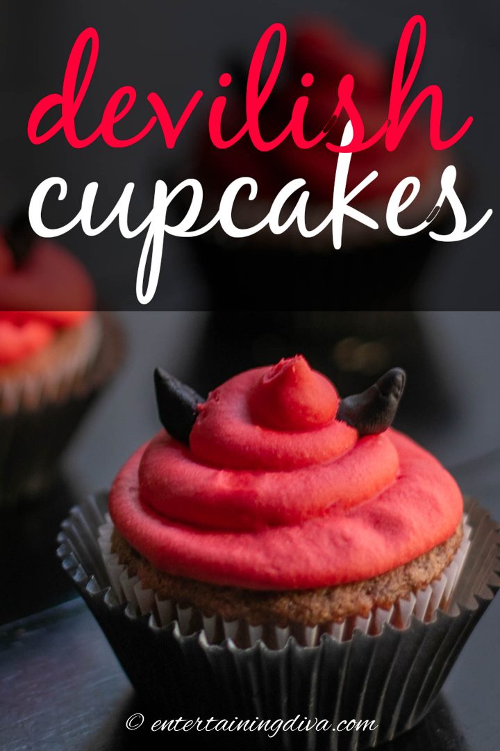 Devilish cupcakes