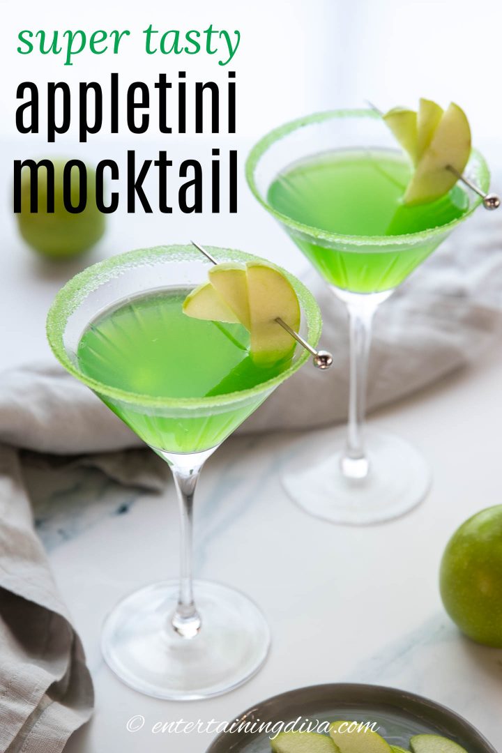 Appletini Mocktail
