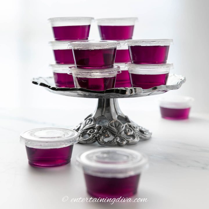 easy grape jello shots