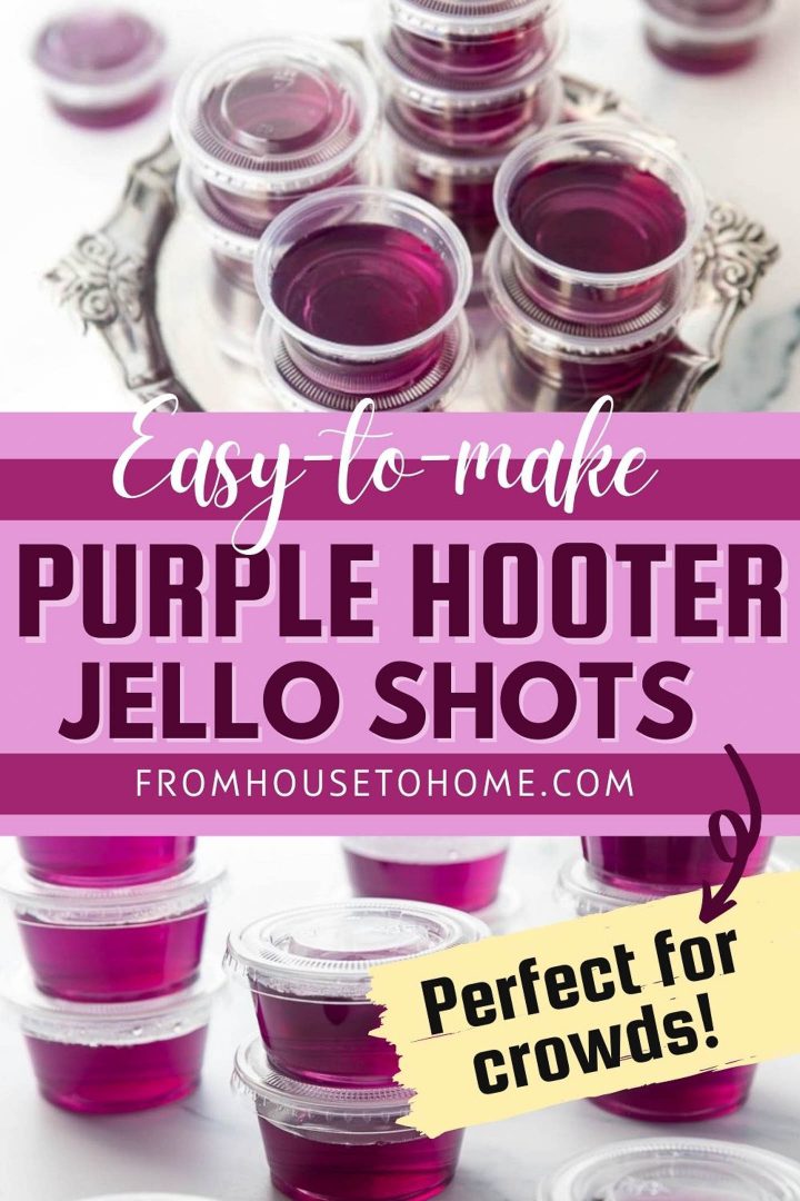 easy to make purple hooter jello shots