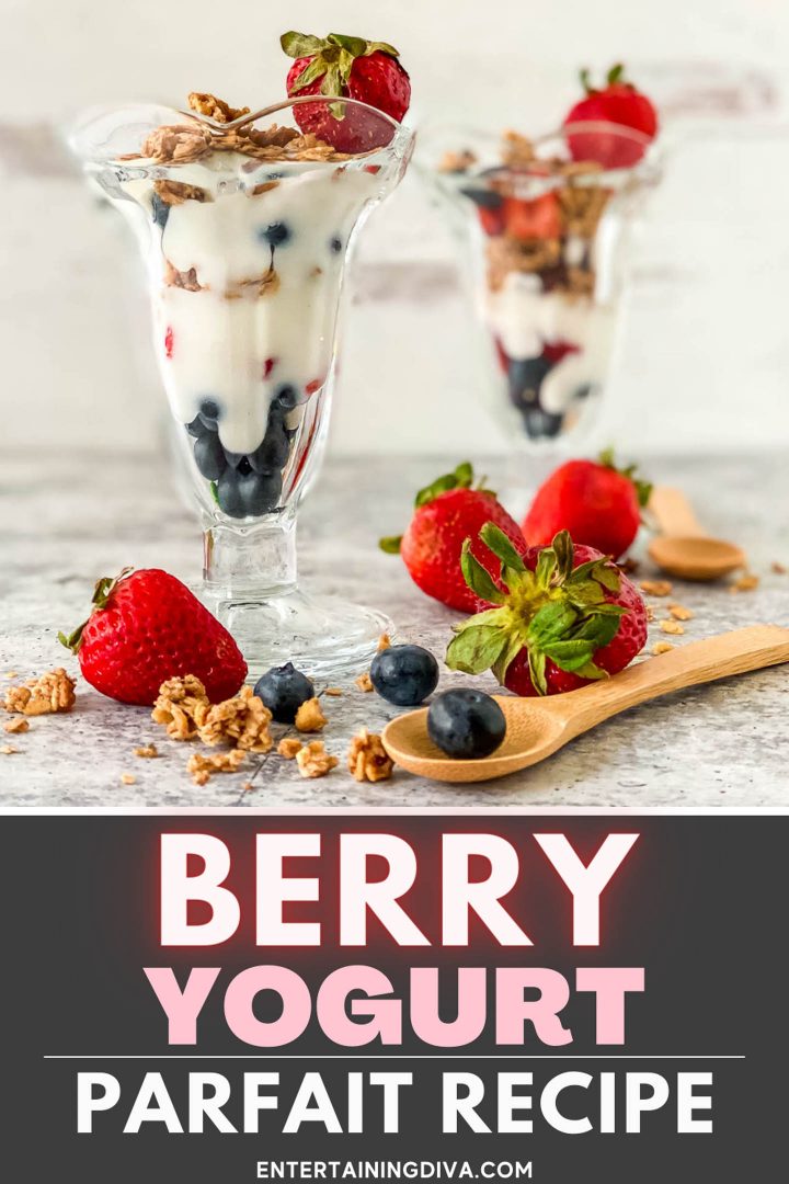 Berry yogurt parfait recipe