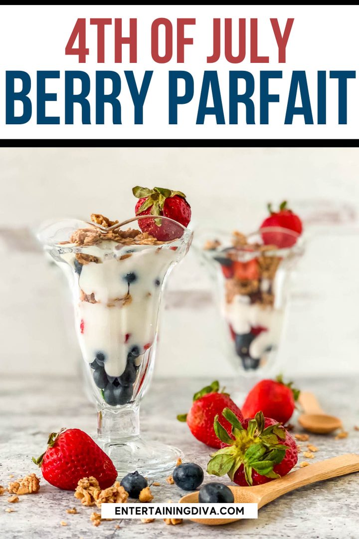 4th of July berry parfait