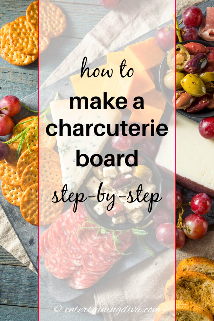 how to make a simple charcuterie board step by step