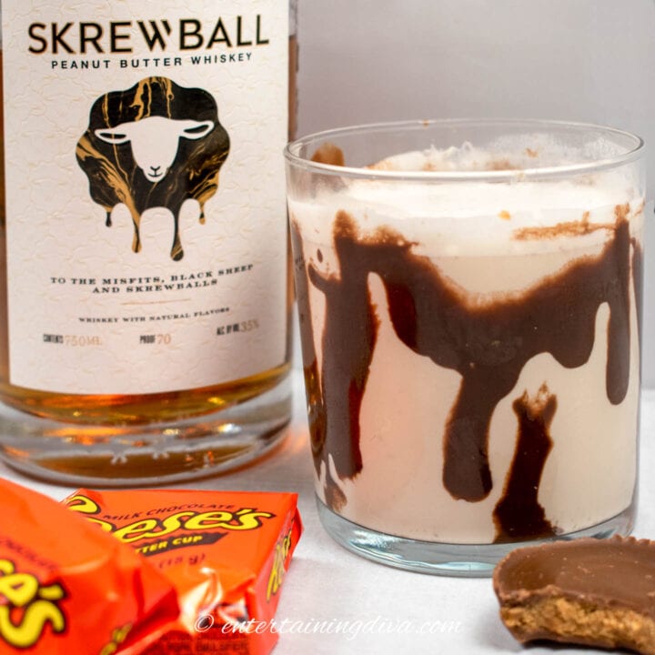peanut butter cup whiskey cocktail