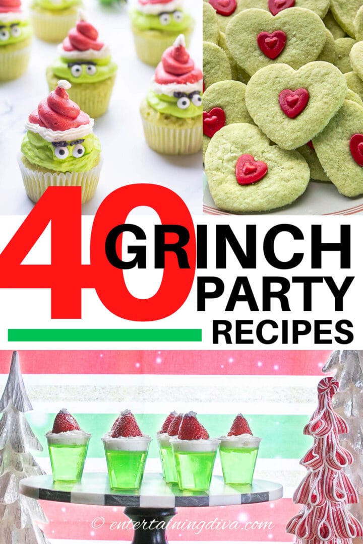 Grinch party recipes