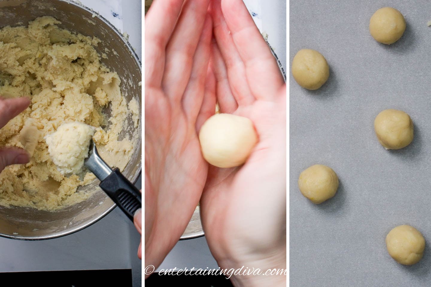 how to make cookie dough balls