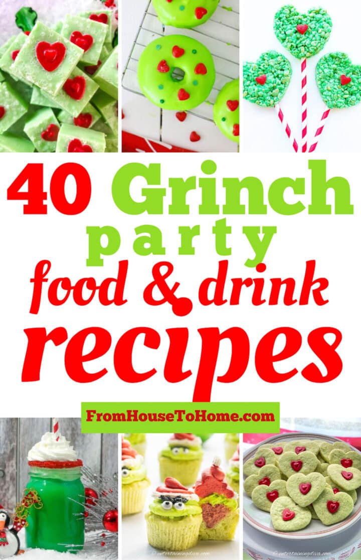 grinch party food & drink ideas