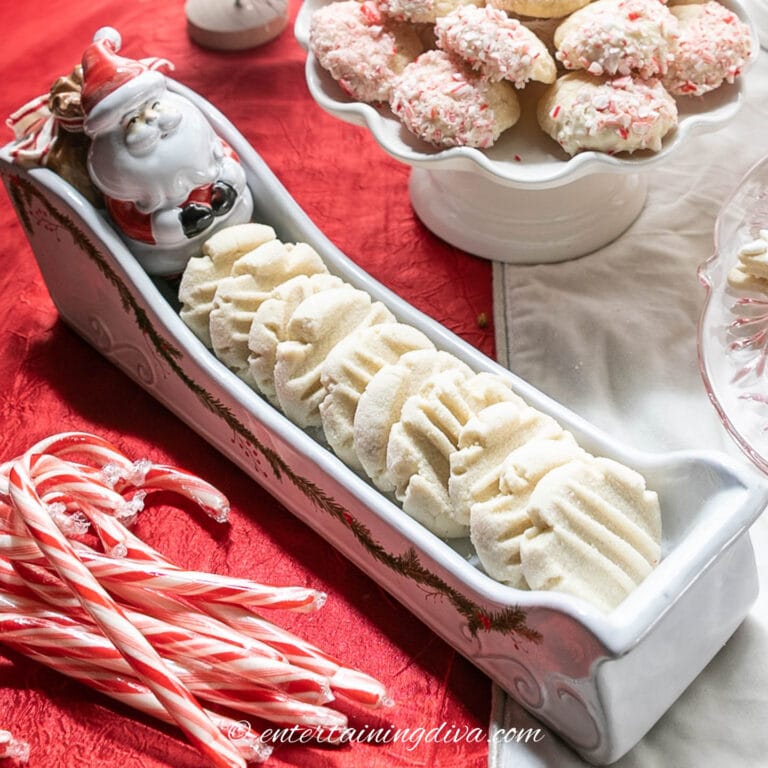 Quick & Easy Whipped Shortbread Cookies With Cornstarch