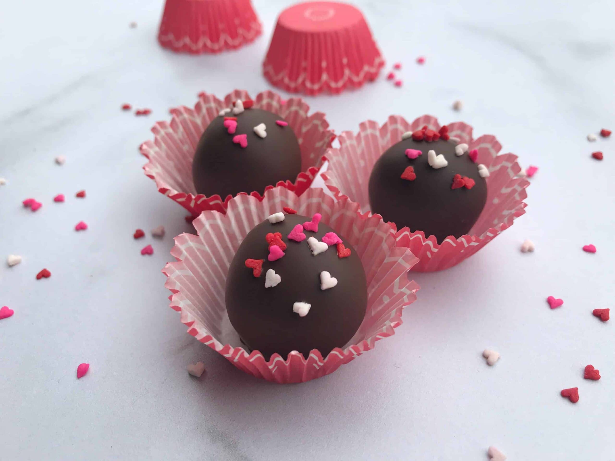 chocolate champagne truffles