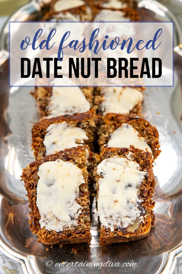 old fashioned date nut bread