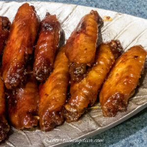 baked sticky chinese chicken wings