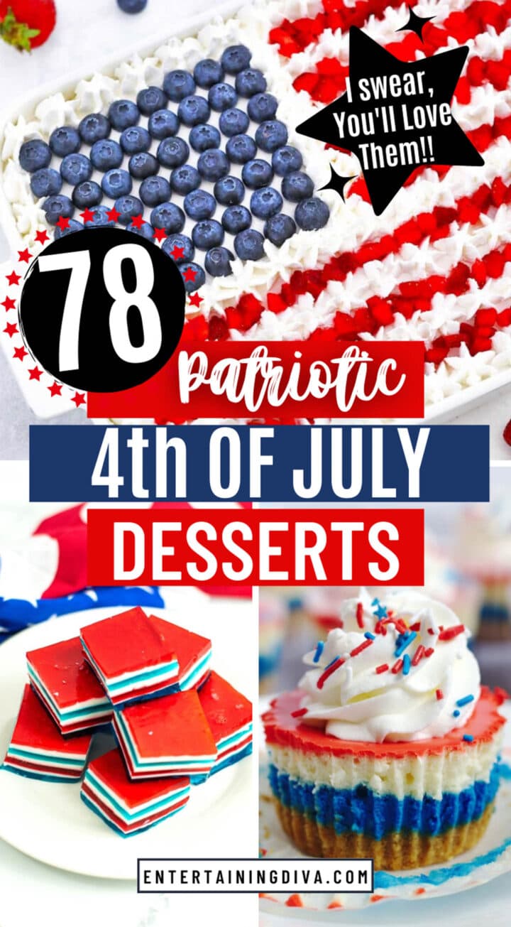 patriotic 4th of july desserts