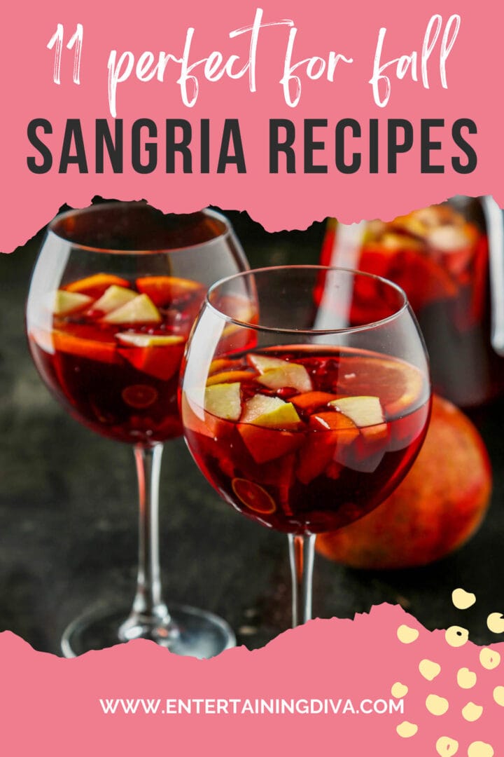 Perfect for fall sangria recipes
