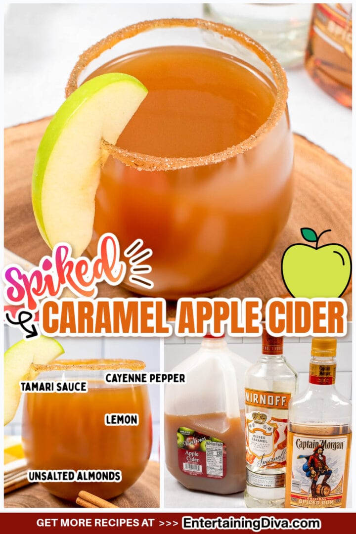 Spiked Caramel Apple Cider