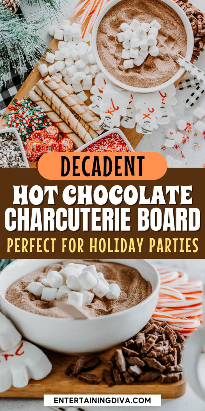 Hot Chocolate Charcuterie Board