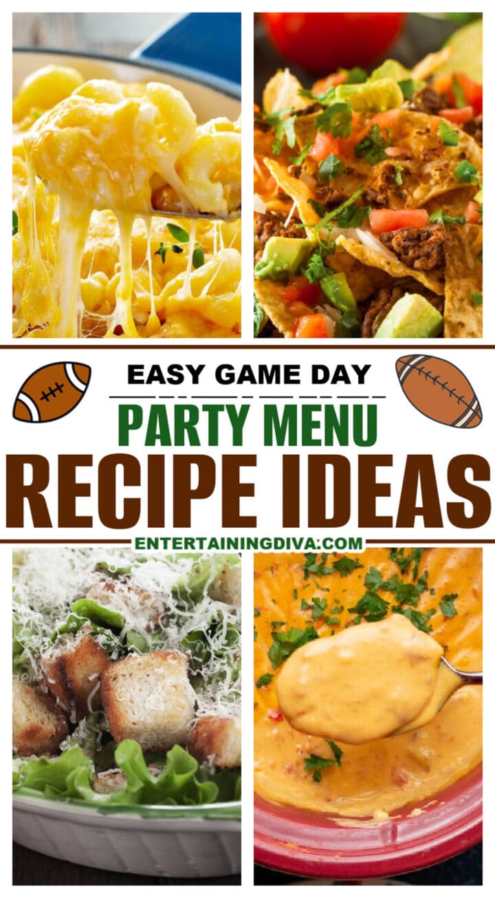 The Best Football Party Menu