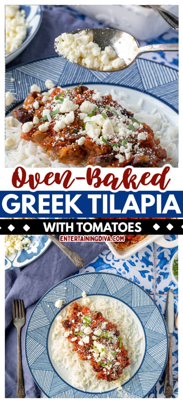 Oven-baked Greek Tilapia With Tomatoes