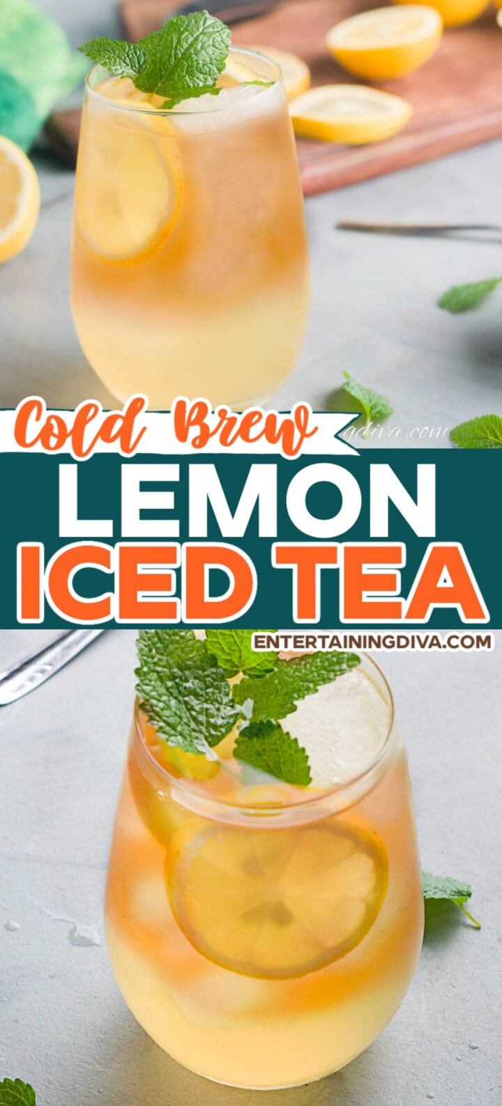 Real Cold Brew Lemon Iced Tea