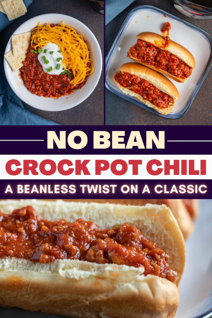 Easy Crock Pot No Bean Chili