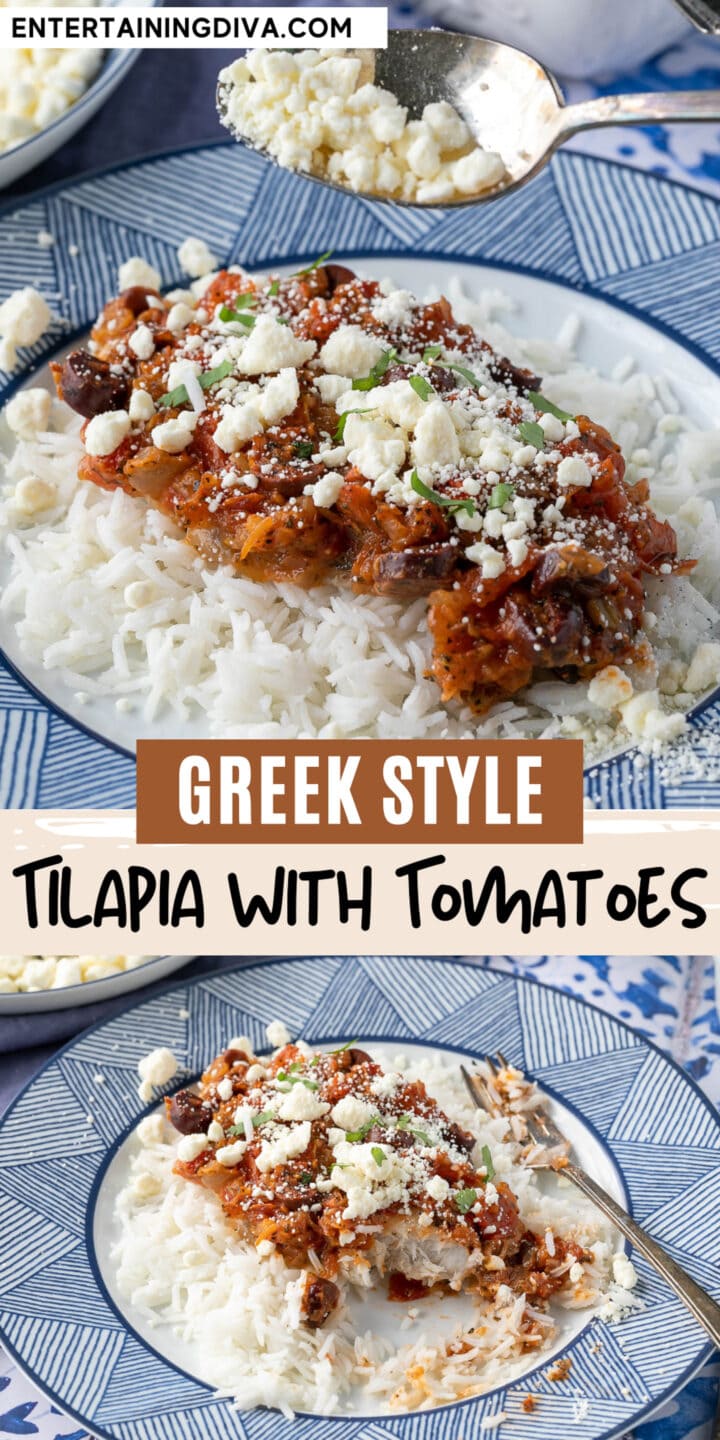 Oven-baked Greek Tilapia With Tomatoes