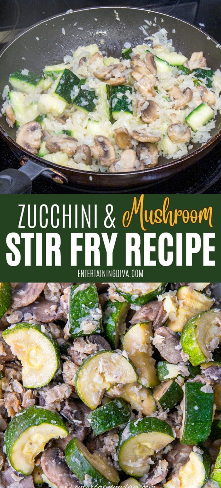 Zucchini Mushroom Stir Fry