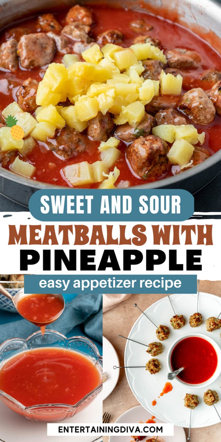 Easy Sweet And Sour Meatballs With Pineapple